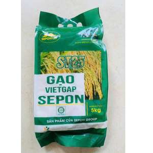 Arroz Vietnamita de Alta Calidad, 5 kg, Sepon ODM Vietgap, Grano Blanco 100% Agrícola, Textura Firme, Certificaciones HACCP, ISO 20200 y GMP - Product Image 4