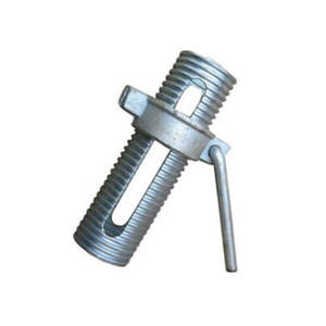 Accessoires de soutènement traditionnels en acier galvanisé robuste de 60 mm, écrou de soutènement Acrow, manchon de soutènement pliable de 60 mm pour la construction - Product Image 2