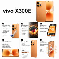 2026 Original X300E 5G Ponsel Chipset Dimensity 9400e Lensa Kamera 50MP Layar AMOLED 120Hz Pengisian Cepat 6000mAh
