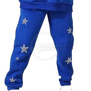 Gran oferta, chándal personalizado con diamantes de imitación lavados con ácido para hombre, a la venta, ropa de moda informal en línea, chándal con diamantes de imitación lavados con ácido - Product Image 5