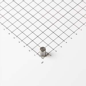 Gripper a stelo in AlNiCo Ø8x12mm senza fissaggio - Product Image 1