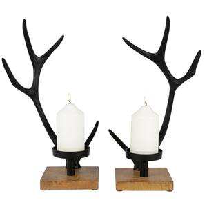Best Quality Metal Aluminium <b>Star</b> Tree Tealight Holder With Wooden Base Handmade <b>Christmas</b> Decorative Tabletop Candle Stand - Product Image 4