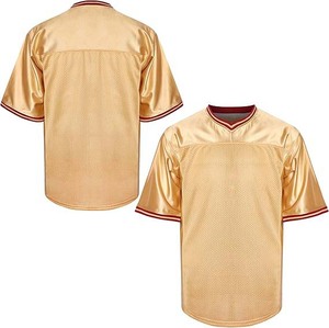 Maillot de football américain pour hommes, vente chaude, été, manches courtes, imprimé, respirant, séchage rapide, protection UV, grande taille - Product Image 1
