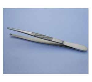 Medic Instrument Dental Surgical Instruments High Quality Stainless Steel Debakey Tissue Forceps Curved Serrated Teeth Manual CE - Product Image 2