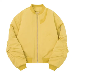 Veste de sport personnalisée pour hommes grandes tailles - Manteau d'hiver de haute qualité avec tissu et broderie personnalisés - Product Image 5