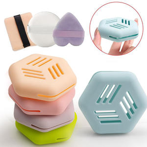 Estuche de silicona portátil transpirable y antiincrustante para brochas de maquillaje y polvos, modelo huevo, para almacenamiento de brochas de maquillaje en seco y húmedo, ideal para viajes internacionales. - Product Image 5