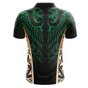 Camisetas Polo Sublimadas para Hombre con Estampado Personalizado, Camiseta Polo de Alto Rendimiento con Sublimación 3D Personalizada - Product Image 2