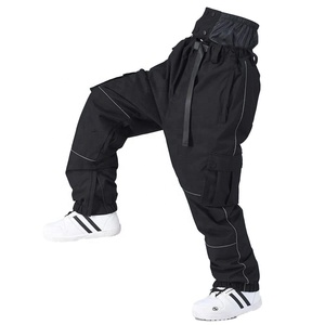 Vente en gros 2025 Pantalon baggy de ski pour homme personnalisé Pantalon d'hiver respirant imperméable avec poches zippées Pantalon de ski de snowboard coupe-vent - Product Image 4