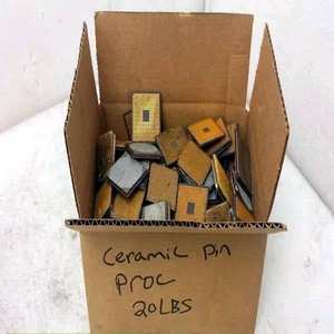 Chatarra de CPU de Cerámica de Alta Calidad con Pines Dorados para Reciclaje en Reino Unido, Italia, España, Estados Unidos, Canadá, Australia, Marca de Chatarra de CPU - Product Image 3