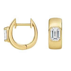 Pendientes de Diamantes Cultivados en Laboratorio de Oro Sólido de 14K, Certificados por IGI - Product Image 3