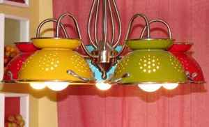 Lampe suspendue blanche et marron abat-jour moderne décoration de lumière suspendue à la main en métal Design Unique lampe suspendue - Product Image 4