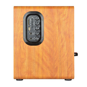 ไม้เสียงแหลมซุปเปอร์เบส USB SD <span class=keywords><strong>MMC</strong></span> การ์ด MP3 <span class=keywords><strong>CD</strong></span> AUX ไร้สาย Hi-Fi บลูฟันสเตอริโอใช้งานชั้นวางหนังสือลำโพงขับเคลื่อน - Product Image 4