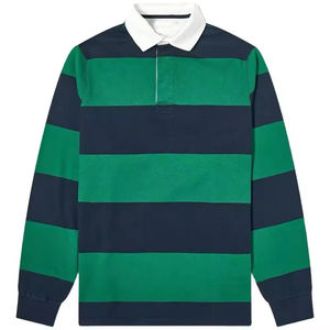 Polo de Manga Larga para Hombre de Algodón Puro de la Mejor Calidad para Primavera y Verano, Polo de Manga Larga Informal de Algodón Sólido de Alta Calidad para Hombre - Product Image 1