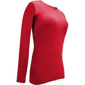 Mode à manches longues uniformes d'hôpitaux Spandex Stretch respirant femmes soins infirmiers médicaux sous Scrubs maillot de corps - Product Image 4