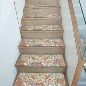 Alfombra con Estampado Azteca: Moderna, Lavable a Máquina, Regalo para Él, Alfombra de Entrada - Product Image 5