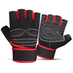 ถุงมือออกกำลังกายในยิมวัสดุนีโอพรีนออกแบบโลโก้ได้ตามต้องการสไตล์ใหม่ - Product Image 4