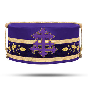 Maçonnique Shriners Lodge Jeweled HADJI Temple Fez Tasseled Hat avec étui Haute qualité personnalisé maçonnique couronne étui casquette ronpex - Product Image 1