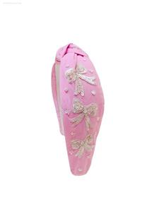 แถบคาดศีรษะลูกปัดสำหรับผู้หญิงลูกปัดสปริงเกอร์ประดับ - Product Image 5