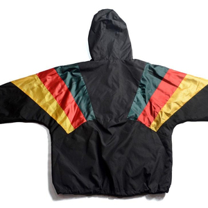 Conjunto de ropa de entrenamiento deportivo informal de secado rápido para hombre, chándales cortavientos con cierre de cremallera a prueba de viento para la temporada de verano - Product Image 2