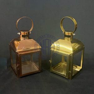 2026 High Quality <b>Mini</b> Tea Light Candle <b>Lanterns</b> Metal Design Pillar Holders Jars Home Decor Wholesale Factory Supply - Product Image 2