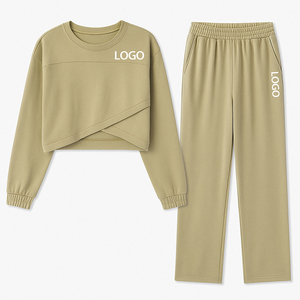 Conjunto de Dos Piezas de Pantalones y Blusa sin Mangas de Verano Casual para Mujer, 100% Algodón, Pierna Ancha - Product Image 3