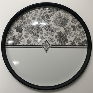 Placa de cargador ligera de hierro brillante con espejo, diseño Art Deco que ofrece un reflejo de alto brillo, mejora el comedor minimalista moderno - Product Image 4