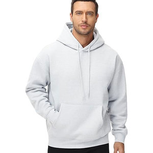 Streetwear de marque privée de qualité supérieure Pull uni vierge Sweats à capuche à poche kangourou Sweat à capuche à manches longues de marque privée Sweat à capuche de meilleure qualité - Product Image 3