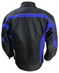 Chaqueta de invierno acolchada Cardura unisex, cuello mandarín, lona a prueba de agua, cierre de cremallera para motocicleta, estilo informal, servicio OEM - Product Image 5