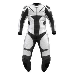 ชุดแข่งรถจักรยานยนต์สีพื้นชุดแข่งรถมอเตอร์ไซค์แบบผ้าโมคทนทานวัสดุมีสินค้าในสต็อก - Product Image 5