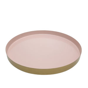 Plato de servicio de hierro de Venta caliente, platos de servicio de CENA DE Color dorado/rojo, uso para decoración de restaurante y Hotel - Product Image 6