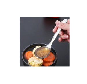 Cuchara de sopa de latón Cuchara de sopa doméstica restaurantes que sirven uso cuchara profunda para uso en artículos de fiesta - Product Image 4