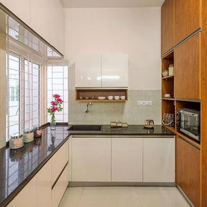 Factory Price <b>Black</b> Galaxy Granite Cut Slabs for Elegant Countertop Design - Product Image 1