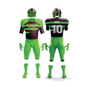 2025 plus haute qualité conçu sur mesure Sublimation jeunesse football américain uniformes maillot intégré pantalon - Product Image 3