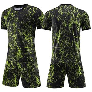 Maillots de football camouflage pour hommes Shorts Double poches Kits de football collégial personnalisables Survêtement de football respirant pour femmes - Product Image 6
