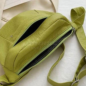 Sac de taille OEM ODM sac de ceinture de hanche vintage sac de taille à bandoulière pour les événements en plein air sac de taille authentique personnalisé - Product Image 3