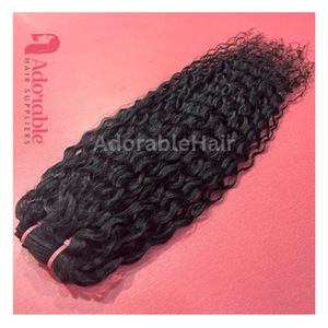 Paquete de cabello humano virgen sin procesar vietnamita Color negro Natural cutícula alineada rizo de onda profunda ninguno procesamiento tejido mujeres - Product Image 3