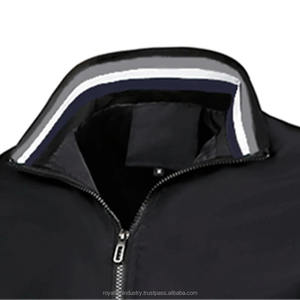 Blouson bomber imperméable et coupe-vent pour homme grande taille avec capuche, fermeture éclair, poche latérale, en cuir de vachette - Product Image 5