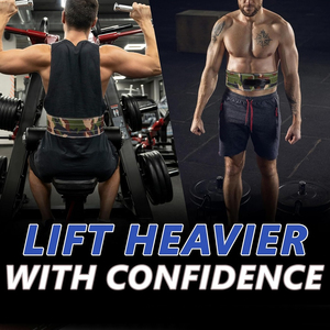 เข็มขัดออกกำลังกาย Vigor Power Gear สำหรับผู้ชาย เข็มขัดยกน้ำหนักแบบมีคันโยก ทำจากหนัง - Product Image 6