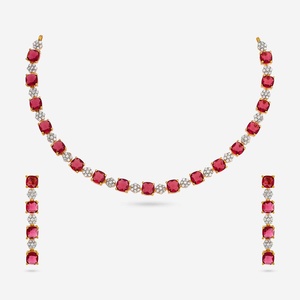 Zircon <b>Necklace</b> 184708 for Party Occasions - Product Image 1