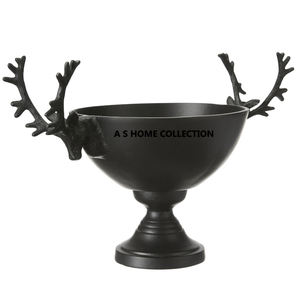 Cuenco decorativo chapado en oro de estilo real y nórdico hecho a mano de Metal para presentar dulces en eventos formales y cenas festivas - Product Image 6