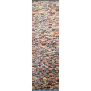 พรมขนสัตว์ถักมือหลายเส้น Nuray รุ่น Pae-1051 พรมลายเรขาคณิตขนาดใหญ่สไตล์คลาสสิกสำหรับห้องนั่งเล่น ห้องโถง พรมจาอิปุร์ สหรัฐอเมริกา - Product Image 1