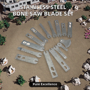 Stainless Steel Manual <b>Bone</b> <b>Saw</b> Blade CE Certified for Oscillating <b>Saw</b> Blades Instrument Set for Hospital Use - Product Image 2