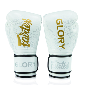 Guantes de Boxeo de Cuero Fairtex Glory, Diseño Más Reciente de 2025, con Cierre de Velcro, para Entrenamiento y Sparring, Varios Tamaños: 8oz, 12oz, 16oz, 14oz, 10oz - Product Image 2