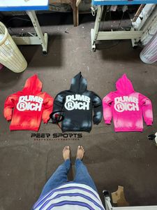 Sudadera con Capucha de Alta Calidad 2025, Resistente al Desgaste, Cálida para Invierno, Estilo Urbano, Bordado Desgastado, Parches, Hecha en Pakistán, para Hombre - Product Image 2