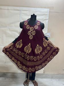 ชุดเดรสยาวผ้าเรยอนลายบาติกสไตล์ลำลองสำหรับฤดูร้อน - Product Image 4