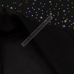 Stretchable Solid Casual Rhinestone Breathable Quick Dry Comfortable Tracksuits <b>for</b> <b>Women</b> Light <b>Weight</b> 2-Piece Long <b>Set</b> 100% - Product Image 6