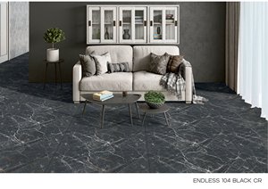 Carreaux de pierre frittée 600x1200 modernes sans fin en porcelaine blanche pour chambre à coucher, salle de bain, villas, commande personnalisable - Product Image 4