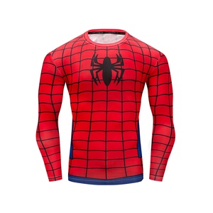 2023 plus populaire hommes BJJ Rash Guard Compression Fitness chemise pour musculation MMA Gym serré T-Shirts conception respirante - Product Image 3