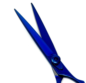 Ciseaux de barbier à bord de rasoir de haute qualité Lame en acier inoxydable entièrement personnalisée Outil de beauté de type droit - Product Image 2