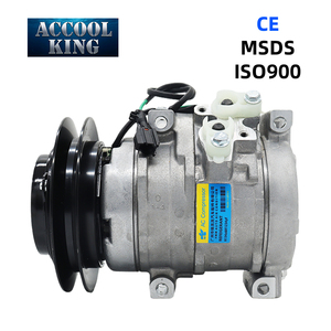 Compresor de Aire Acondicionado para Automóviles, Compresor de Aire Acondicionado Híbrido con Embrague para Isuzu - Product Image 1